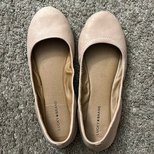 Lucky Brand leather ballet flats